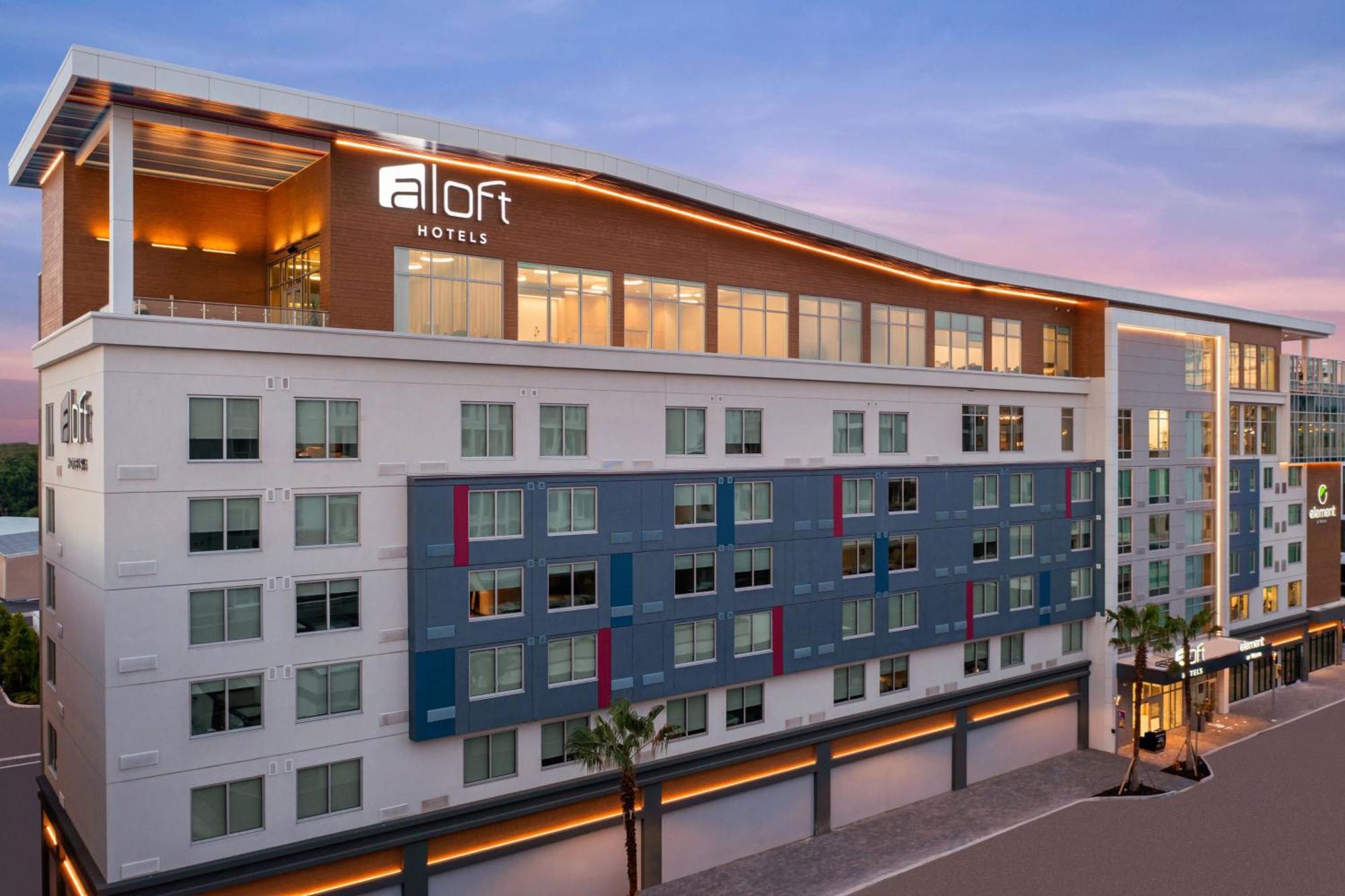 Hotel Aloft Tampa Midtown Exterior foto